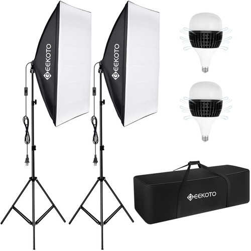 Softbox set 50x70cm - 50x70cm, dauerlicht