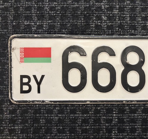 Original nummernschild - original,