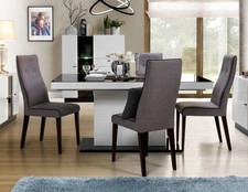 Esstisch 165-255x95cm weiß