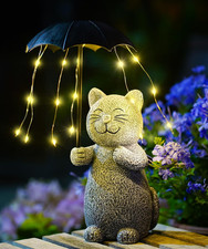 Katzen gartendeko mit - katzen,