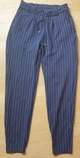 Amisu Hose blau, mit weißen Streifen, Gr. XXS 34, gebraucht