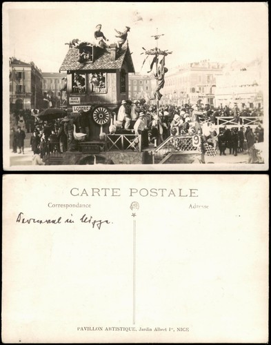 Cpa nizza nice - nizza, karneval