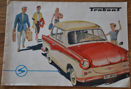 Prospekt trabant 1959 - prospekt,