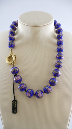 Collier glasperlen kette - collier,