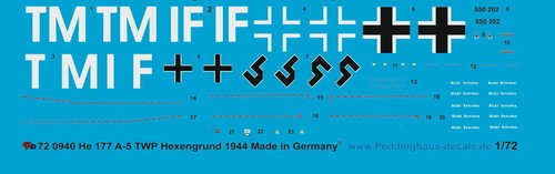 Peddinghaus decals 0940 - peddinghaus-decals,