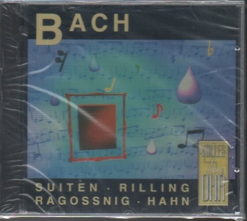 Bach suiten rilling - cd,