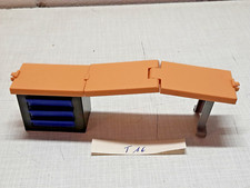 Playmobil Theke Polizei Schubladenschrank klappbarer Tresen  Möbel Empfang (T16)