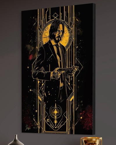 John wick leinwandbild keanu - wick,