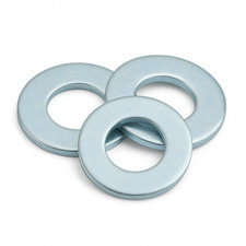 Unterlegscheiben verzinkt DIN 125 Beilagscheiben U-Scheiben Beilagen M2 - M20