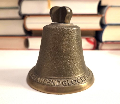 Bronze tischglocke - bronze, st