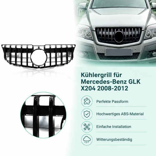 Kühlergrill klavierschwarz - kühlergrill,