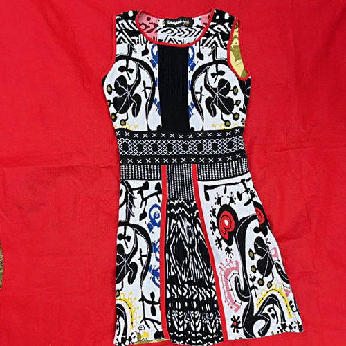 Desigual damen kleid ärmellos - desigual,