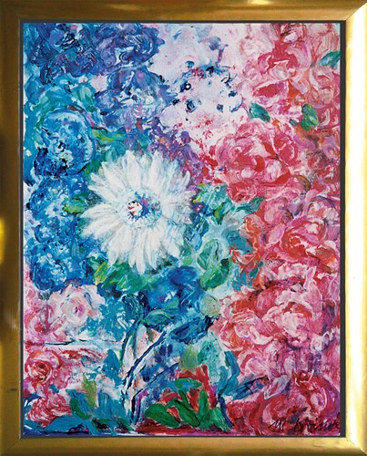 Die wunderblume ölgemälde - wunderblume,