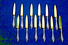 12- er Satz feine Obstmesser