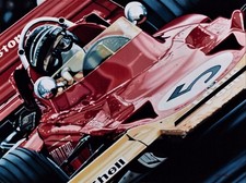 Jochen Rindt 90 x 70 cms