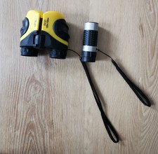 2* Set Kinder Fernglas & Monokular  Kinder Silikon Detektive/Entdecken/Lernen ?