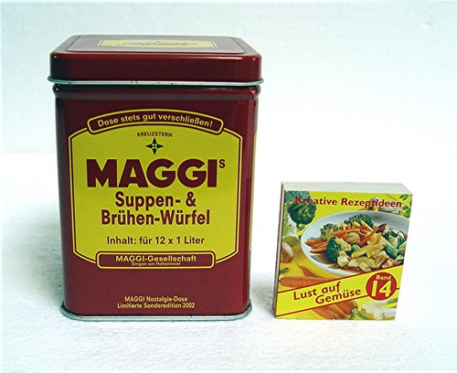 Maggi blechdose limitierte - blechdose,