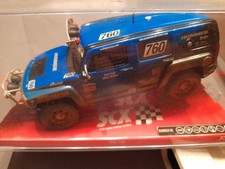 Slot SCX Off Road HUMMER BLAU