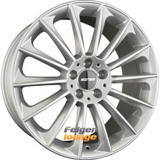 4x GMP Italia STELLAR Silver 7,5x17 ET33 5x110 Alufelgen 17 Zoll