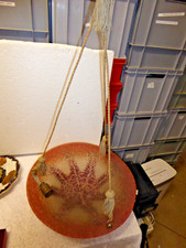 WMF Ikora Deckenlampe Rot-Braun Craquelen Ø 49 cm Bauhaus Design, 25300