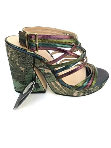 Zara grüne high heel - high, wedge