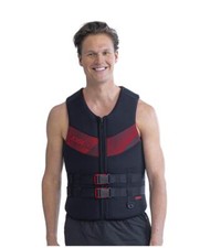 Jobe Neopren Vest Men Prallschutz Schwimmweste Wakeboard Wasserski red
