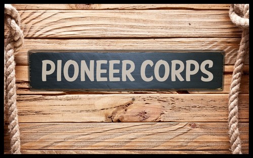 Pionierkorps vintage stil - pionierkorps,