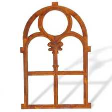 Eisenfenster Stallfenster mit Rost im Antik-Stil 46cm x 74cm Fenster aus Eisen