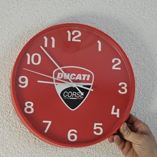 Wanduhr Plastik Ducati Uhr