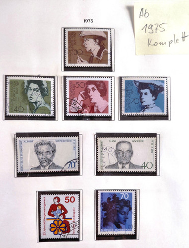 Bund brd sammlung gest - sammlung, 1970