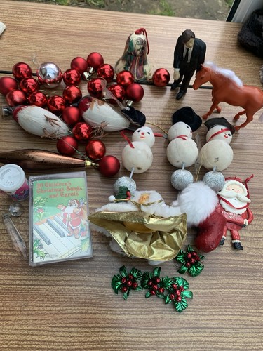 Christbaumkugeln deko etc - &,