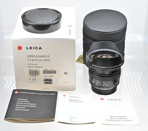 Leica super elmarit 8 - super-elmarit-r, 2,8/15mm