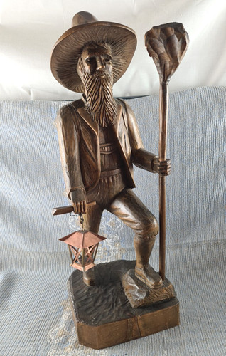 Große holzschnitzerei figur - große,