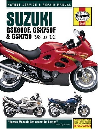 Suzuki gsx600 750f and gsx750 - suzuki,