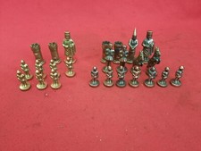 Schachfiguren Schach Figur Deko Messing Bronze