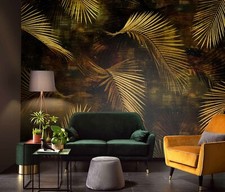Tapete Palmen Blätter Fototapete Guido Maria Kretschmer gold