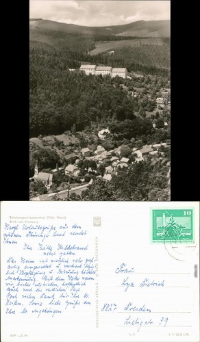 Ansichtskarte luisenthal - ansichtskarte,