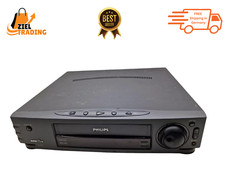 Philips VR 757/01 VHS Videorekorder 4-Kopf Schwarz – Vintage Gerät Defekt