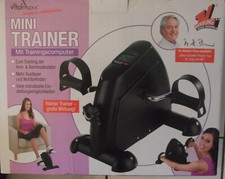 LCD Mini Heimtrainer Arm und Beintrainer Bike Pedaltrainer Stepper NEU