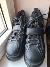 Plateau Schuhe Schwarz Nur