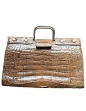 Handtasche echt Krokodil-Leder