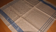 Altes Leinen Wischtuch