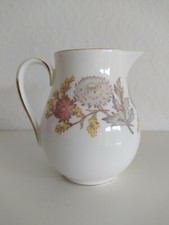 Wedgwood Milchkännchen Milchgießer Chrysanthemen mit Goldrand