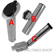 Angelrutenhalter Edelstahl Rutenhalter Bootsrutenhalter Angelhalter Angelboot