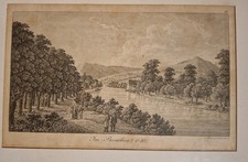 Alter Kupferstich 'Im