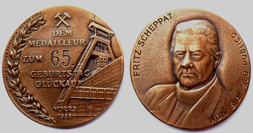 Bergbau große 60 bronze - -,