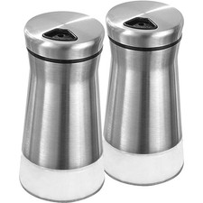 Gewürzgläser Edelstahl Salz