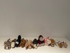 Nici Magnici Auswahl magnetisch Stofftier Kuscheltier Affe, Schnecke, Bär, Schaf