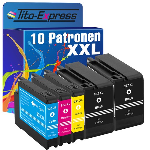 Patronen für 932 xl 933 - 10,