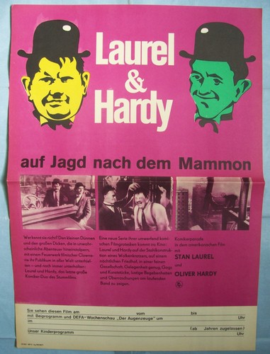 Ddr filmplakat laurel - ddr,filmplakat, "laurel